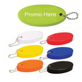 Oval Soft Floater Key chain